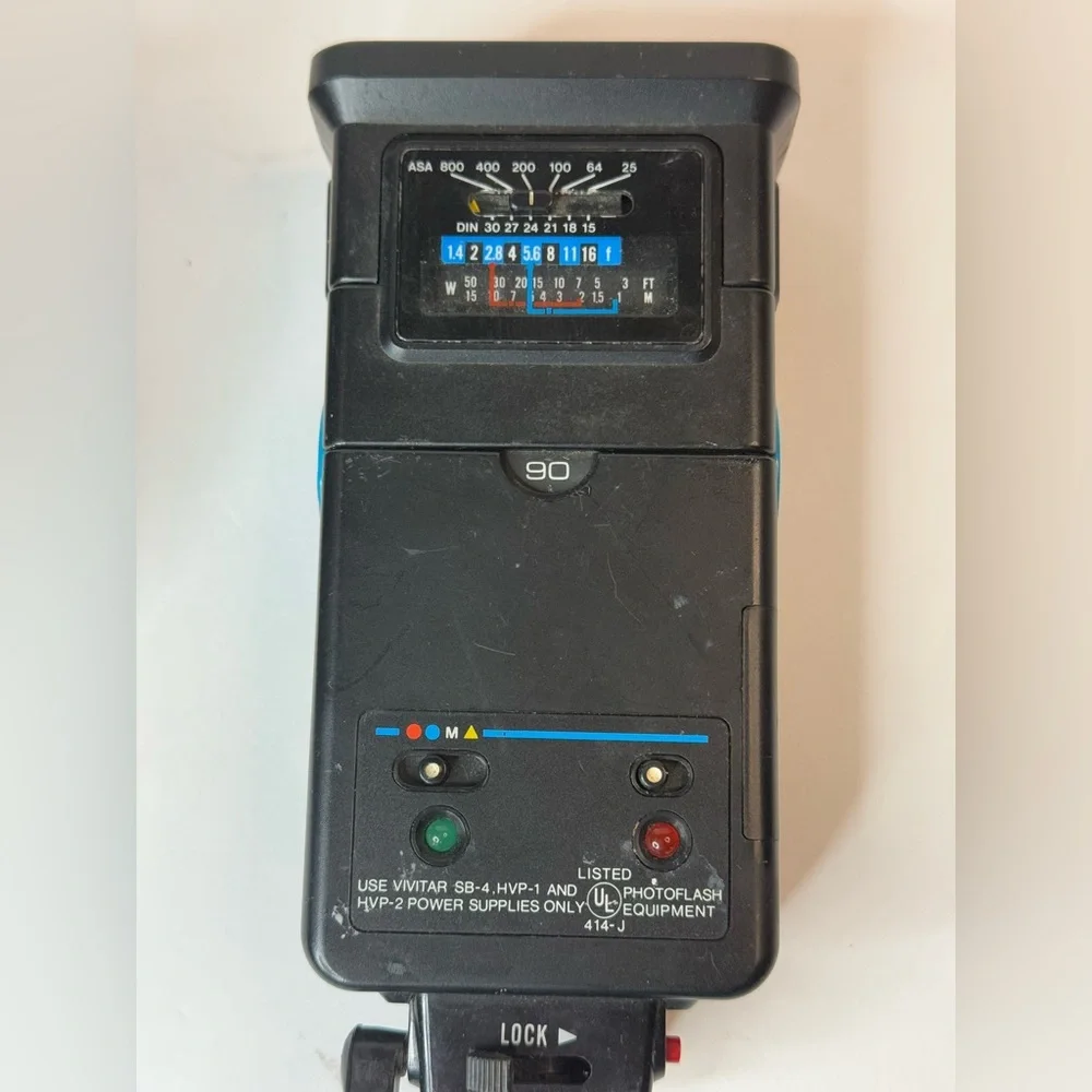 Vivitar 2500 Zoom Thyristor Flash & Auto 30D Dedicated Camera Flash Lot